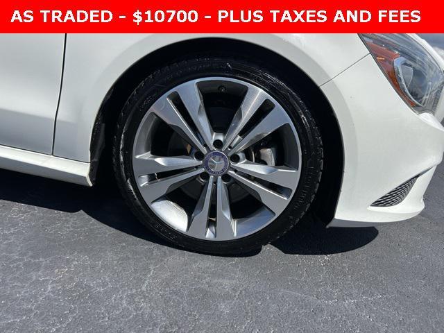 used 2015 Mercedes-Benz CLA-Class car, priced at $10,700