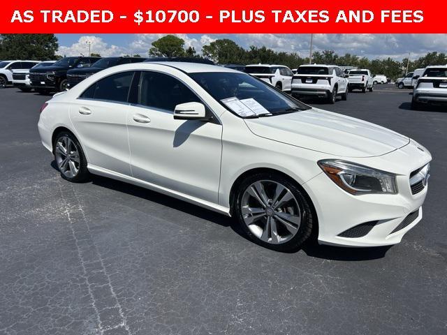 used 2015 Mercedes-Benz CLA-Class car, priced at $10,700