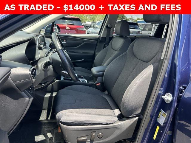 used 2019 Hyundai Santa Fe car, priced at $14,000