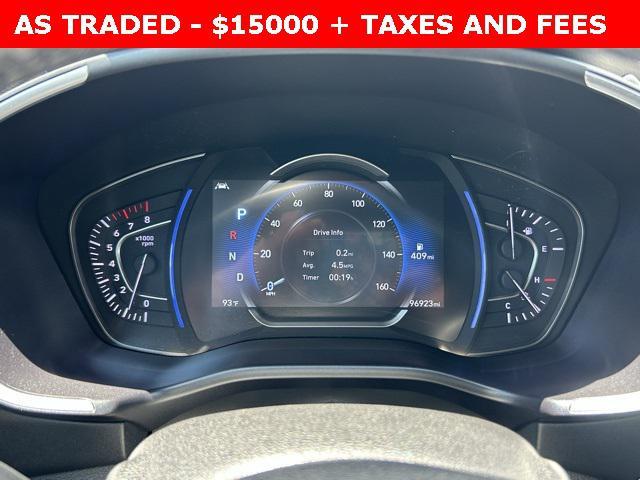 used 2019 Hyundai Santa Fe car, priced at $15,000