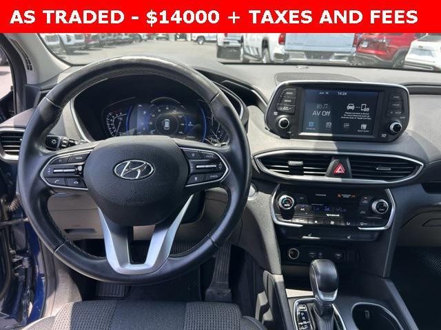 used 2019 Hyundai Santa Fe car, priced at $14,000