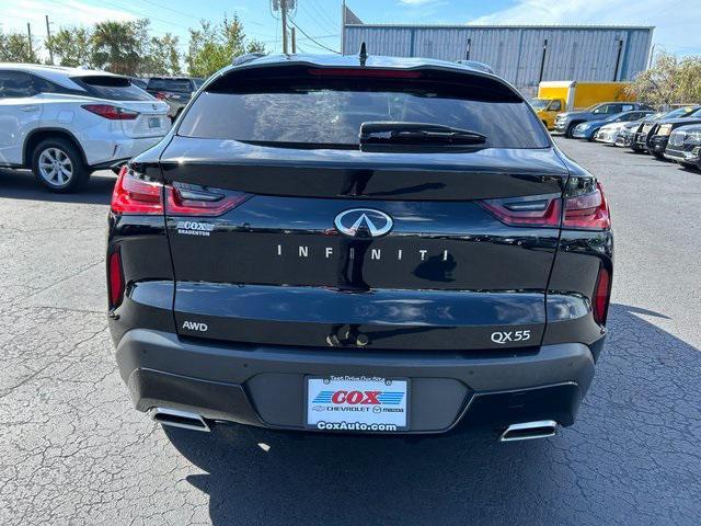 used 2022 INFINITI QX55 car, priced at $29,977