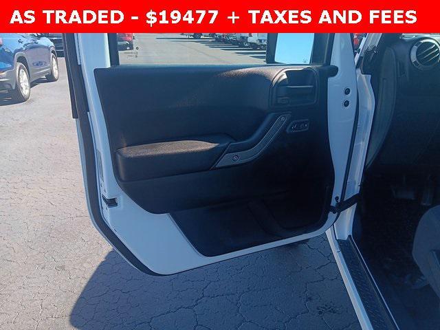 used 2016 Jeep Wrangler Unlimited car, priced at $18,966