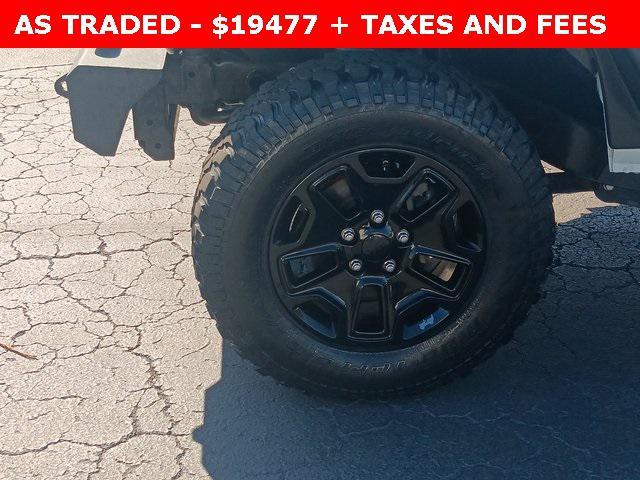 used 2016 Jeep Wrangler Unlimited car, priced at $18,966