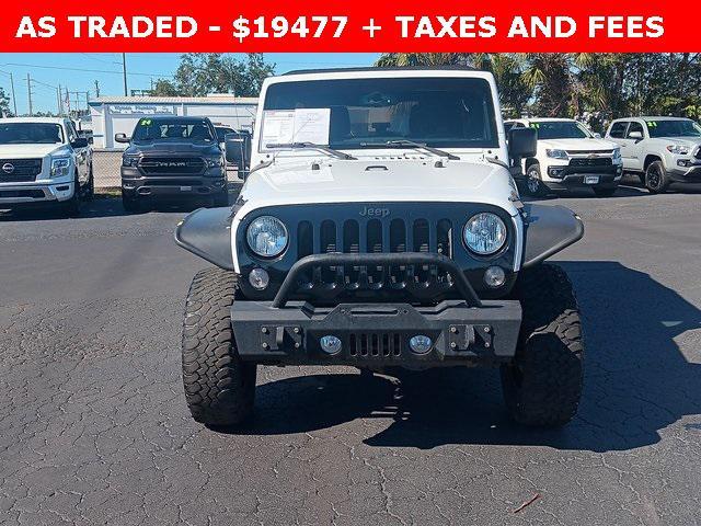 used 2016 Jeep Wrangler Unlimited car, priced at $18,966