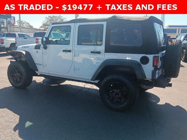 used 2016 Jeep Wrangler Unlimited car, priced at $18,966