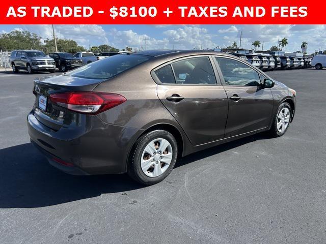 used 2017 Kia Forte car, priced at $8,100