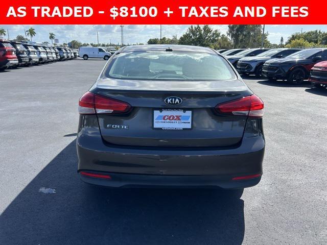 used 2017 Kia Forte car, priced at $8,100