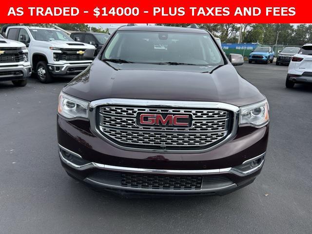 used 2017 GMC Acadia car, priced at $14,000