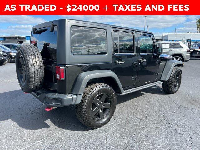 used 2017 Jeep Wrangler Unlimited car, priced at $24,000