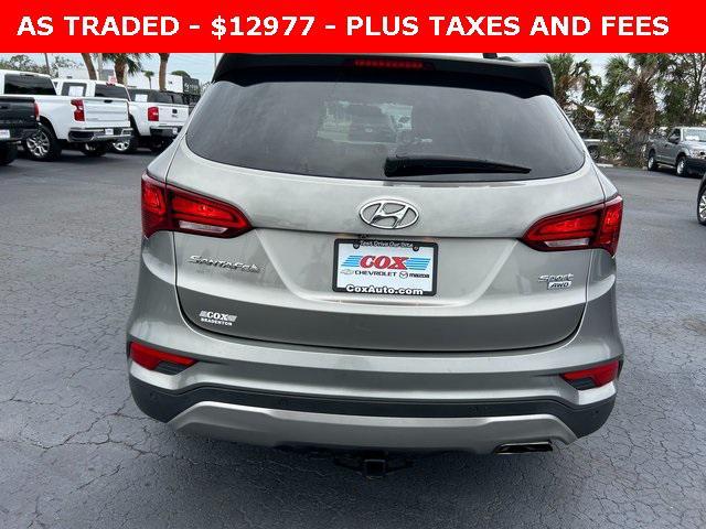 used 2018 Hyundai Santa Fe Sport car, priced at $12,977