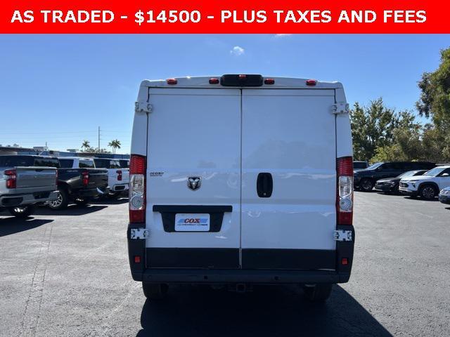 used 2017 Ram ProMaster 1500 car, priced at $14,500
