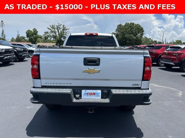 used 2017 Chevrolet Silverado 1500 car, priced at $15,000
