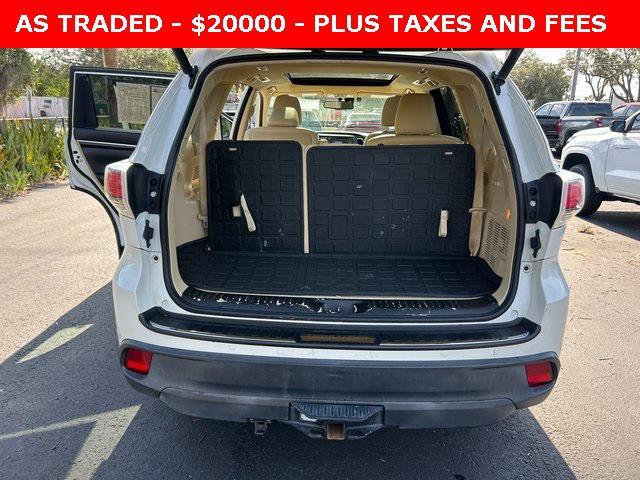 used 2016 Toyota Highlander car, priced at $20,000