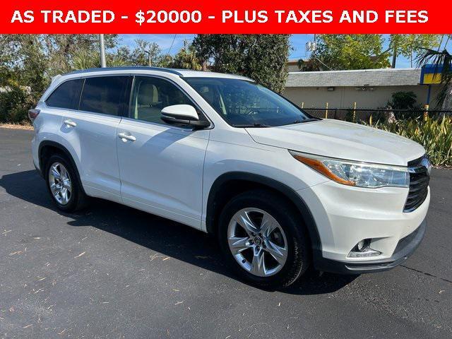 used 2016 Toyota Highlander car, priced at $20,000