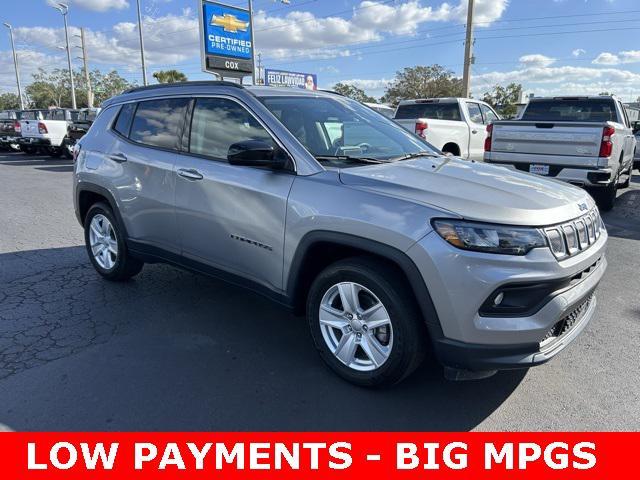 used 2022 Jeep Compass car, priced at $19,577