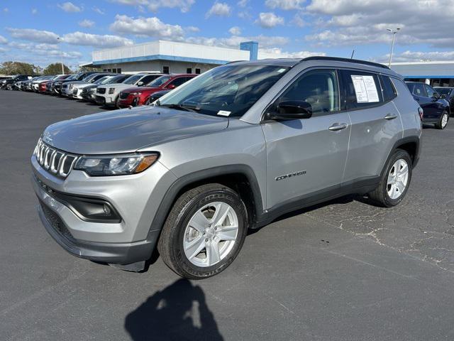 used 2022 Jeep Compass car, priced at $19,577