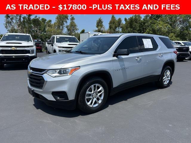 used 2020 Chevrolet Traverse car, priced at $17,800