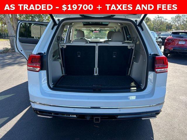 used 2019 Volkswagen Atlas car, priced at $19,700