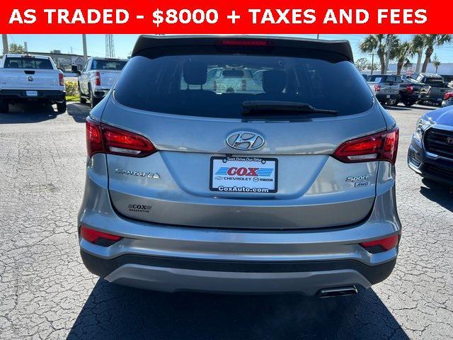 used 2018 Hyundai Santa Fe Sport car, priced at $8,000