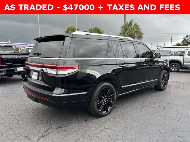 used 2023 Lincoln Navigator car, priced at $47,000