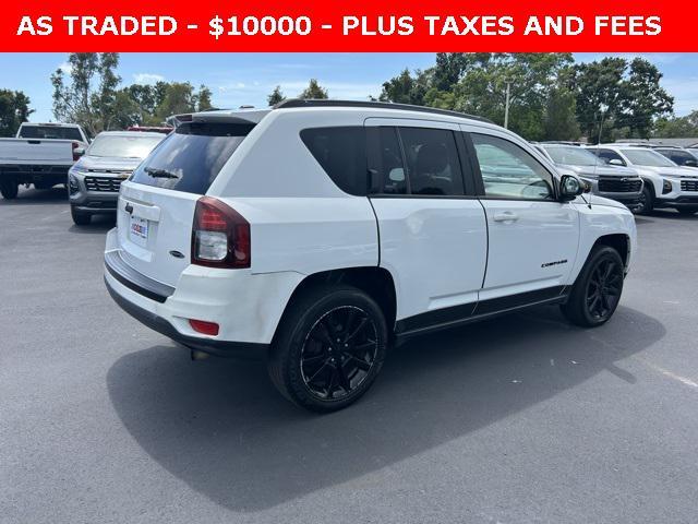 used 2015 Jeep Compass car, priced at $10,000
