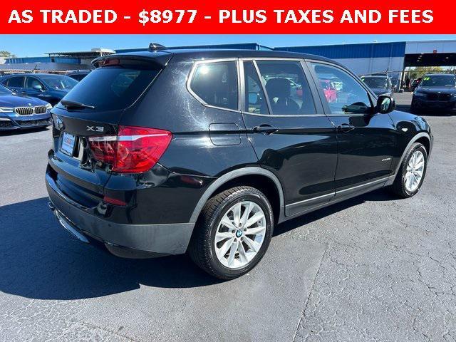 used 2013 BMW X3 car, priced at $8,977