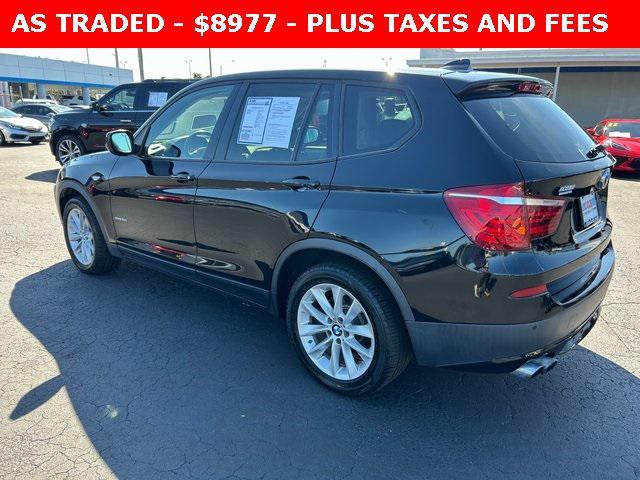 used 2013 BMW X3 car, priced at $8,977