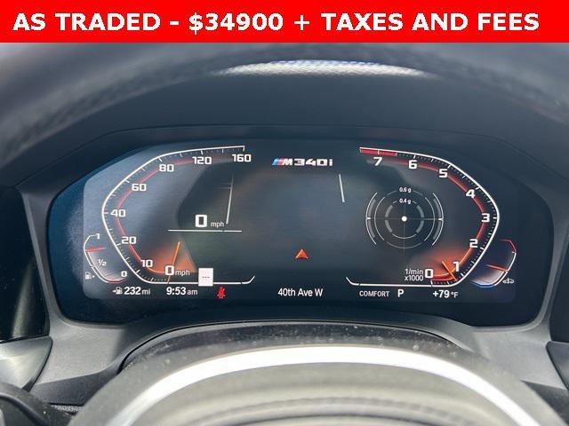 used 2020 BMW M340 car, priced at $34,900
