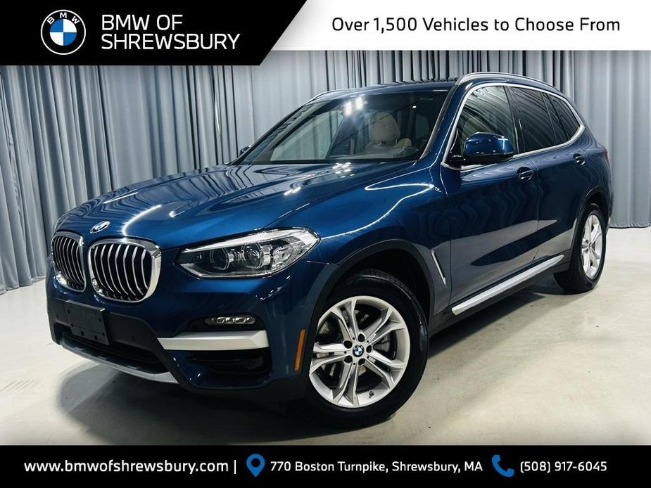 used 2021 BMW X3 car, priced at $34,950