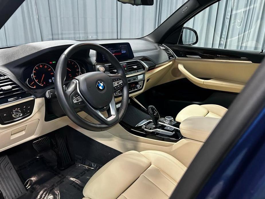 used 2021 BMW X3 car, priced at $34,950