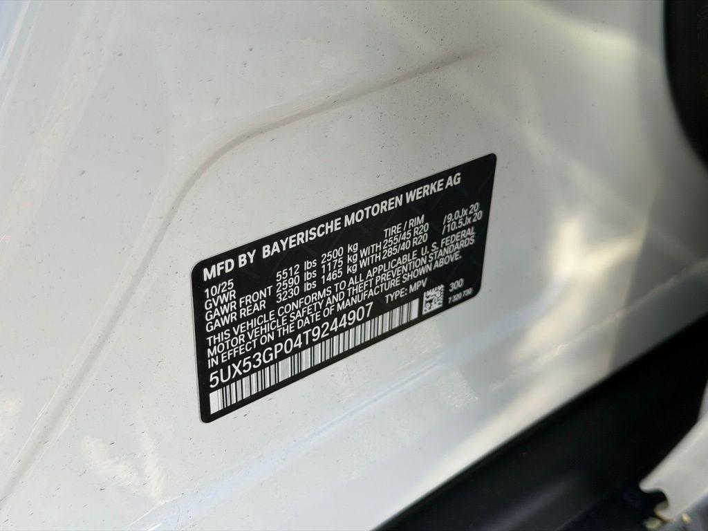 new 2026 BMW X3 car, priced at $53,640