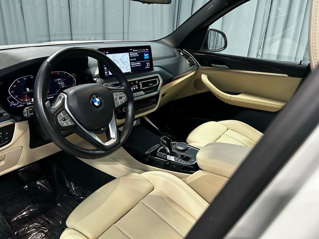 used 2022 BMW X3 car, priced at $39,384