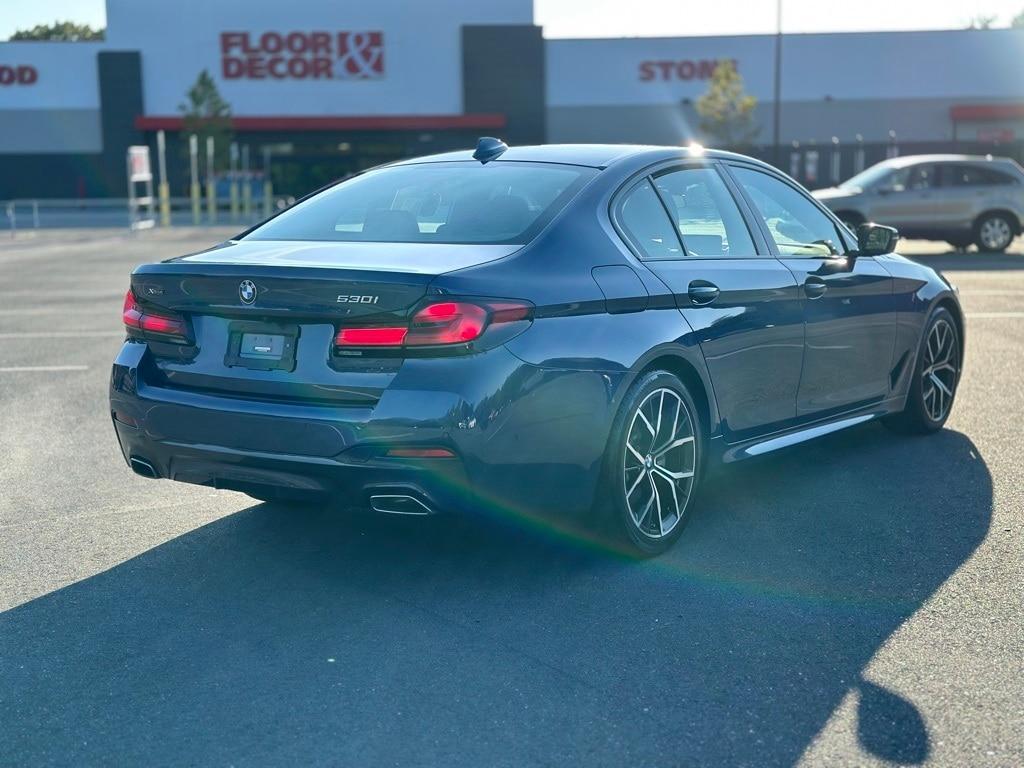 used 2022 BMW 530 car, priced at $41,484