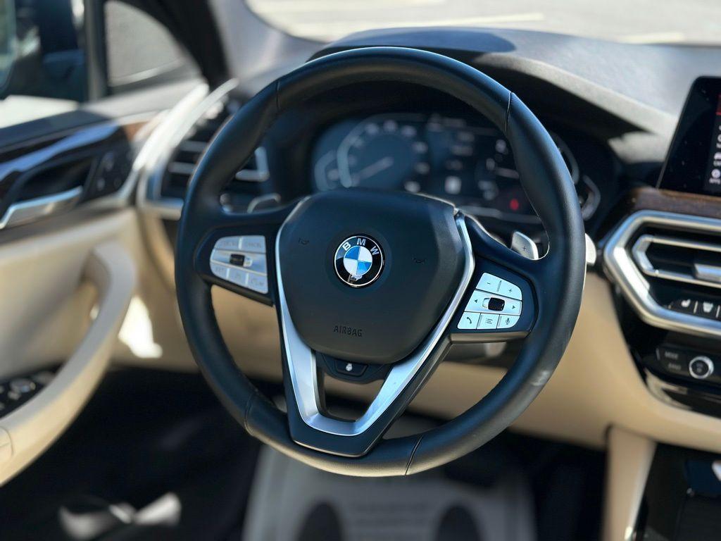 used 2022 BMW X3 car, priced at $39,408