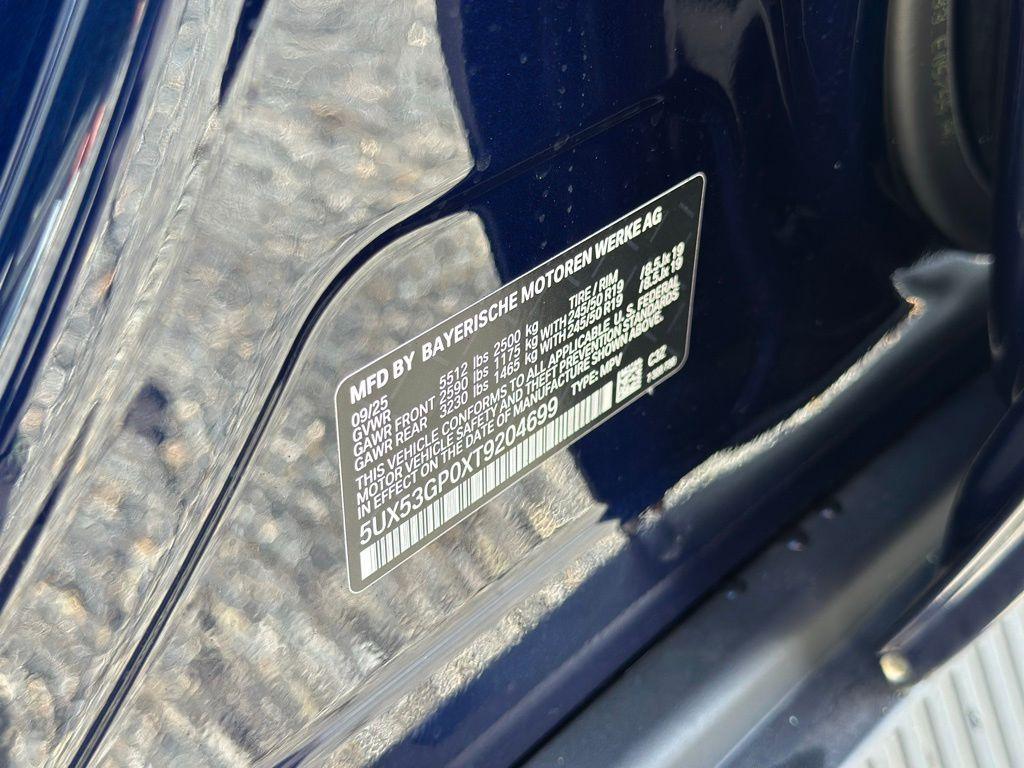 new 2026 BMW X3 car, priced at $53,990