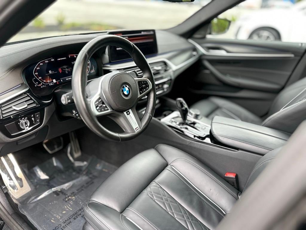 used 2023 BMW M550 car, priced at $64,500