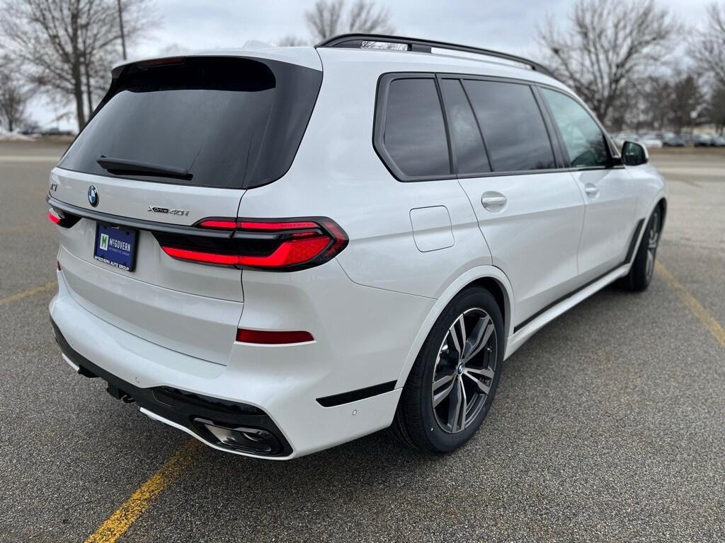 new 2025 BMW X7 car, priced at $96,205