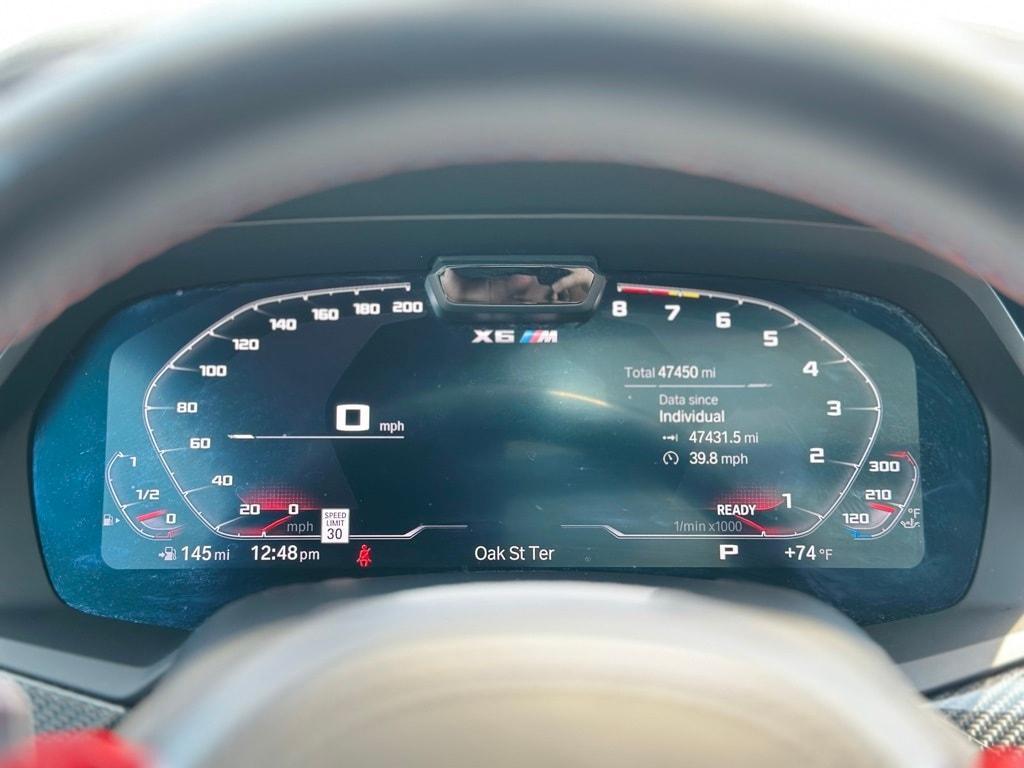 used 2022 BMW X6 M car, priced at $71,950