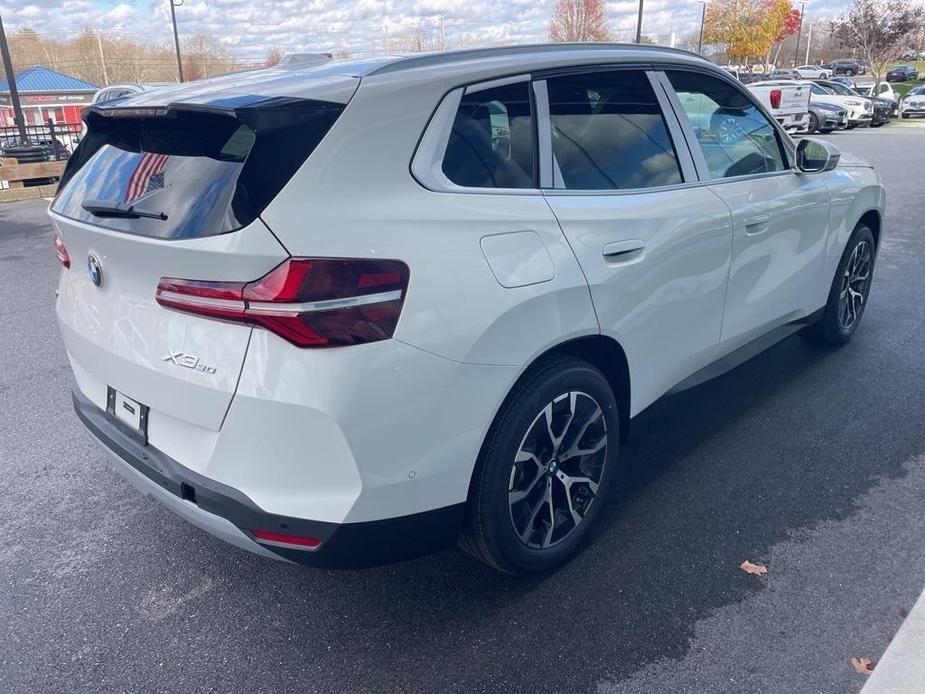 new 2025 BMW X3 car, priced at $55,560