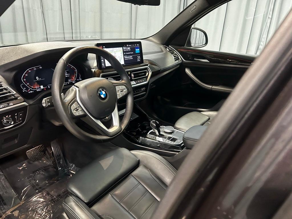 used 2022 BMW X3 car, priced at $37,950