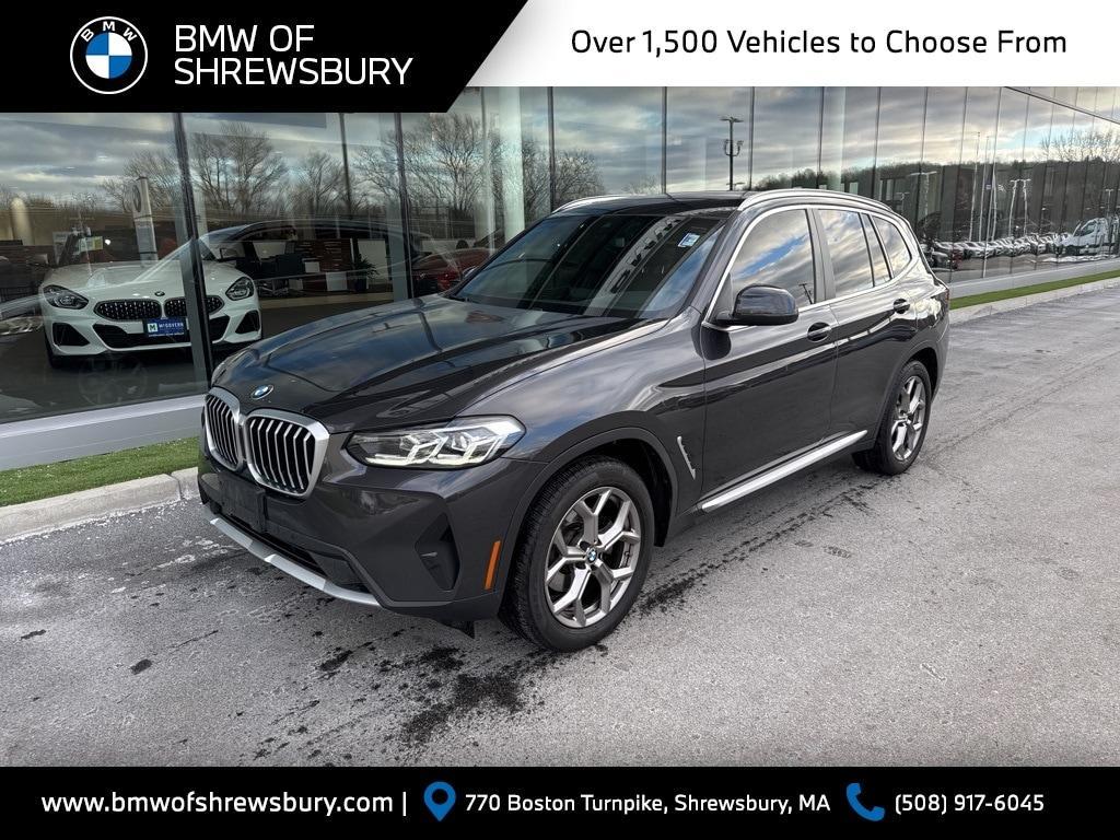 used 2022 BMW X3 car, priced at $37,950