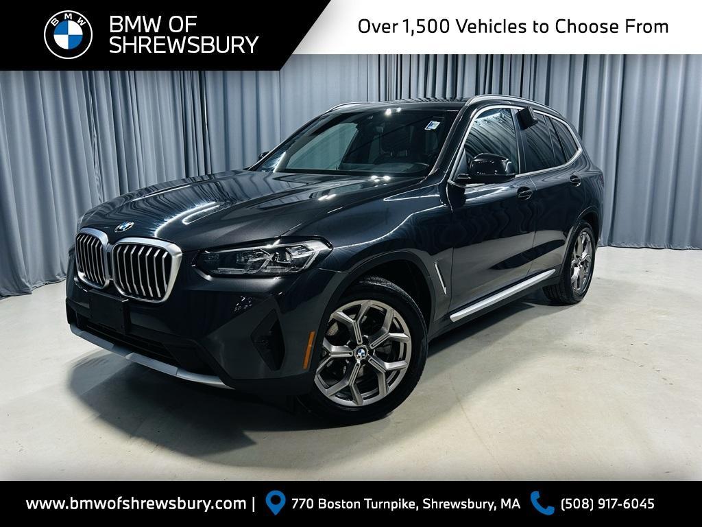 used 2022 BMW X3 car, priced at $37,950