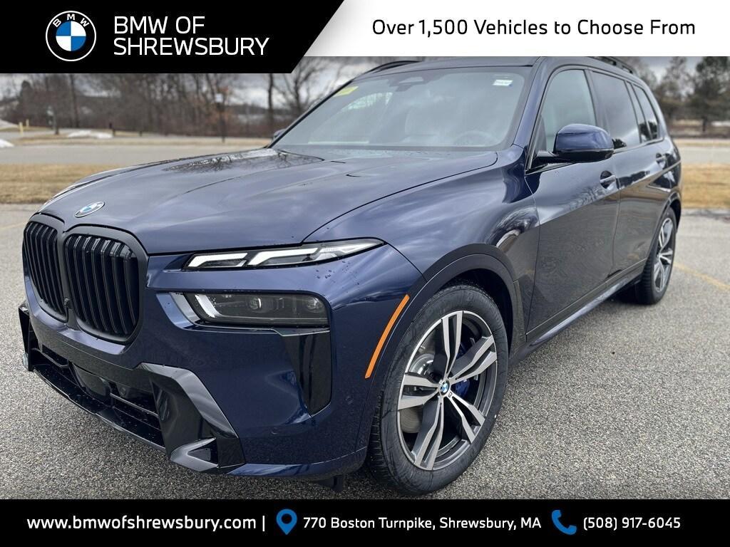 new 2025 BMW X7 car, priced at $97,355