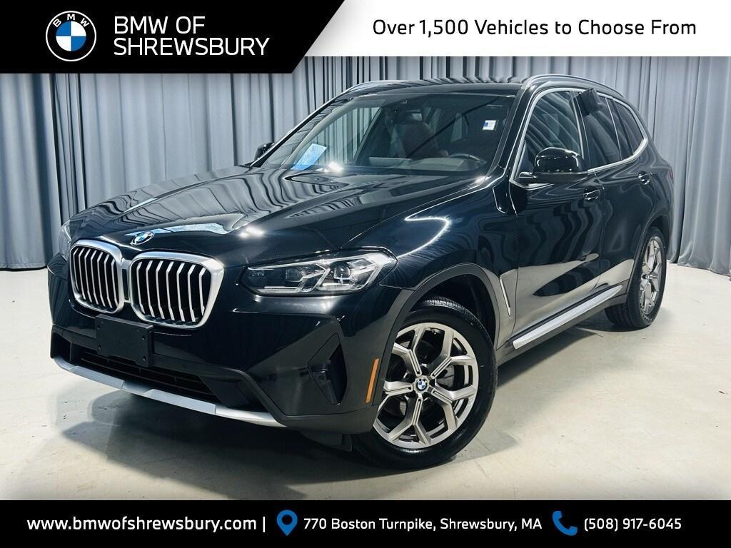 used 2022 BMW X3 car, priced at $37,500