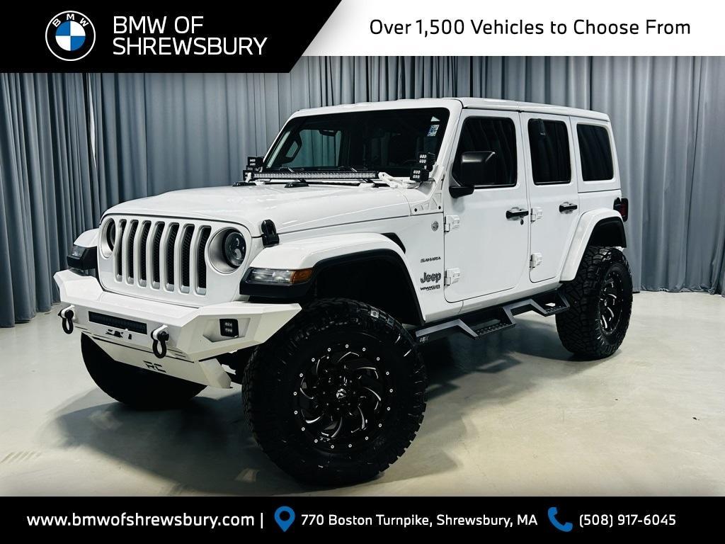 used 2022 Jeep Wrangler Unlimited car, priced at $39,276