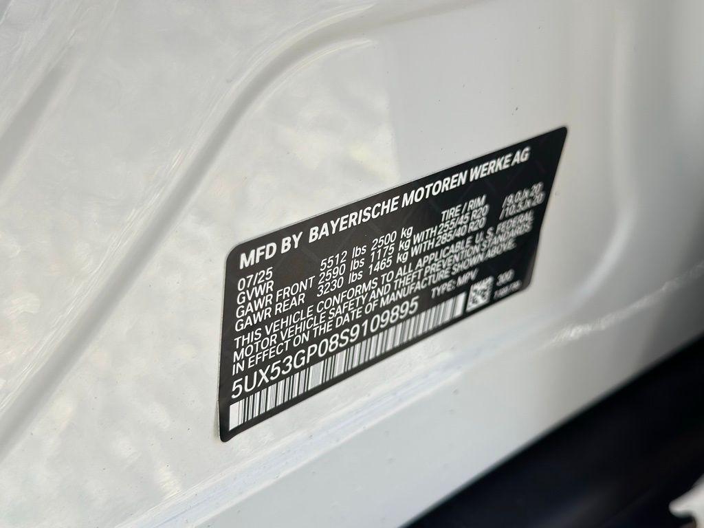 new 2025 BMW X3 car, priced at $55,405
