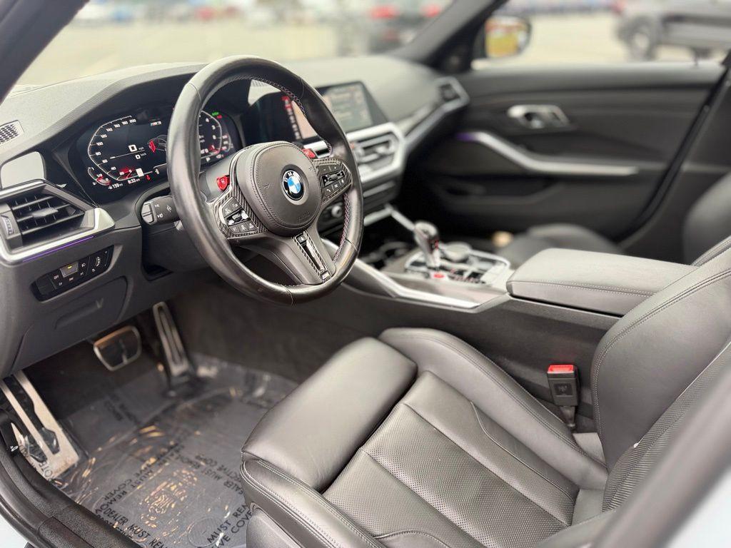 used 2021 BMW M3 car, priced at $76,950