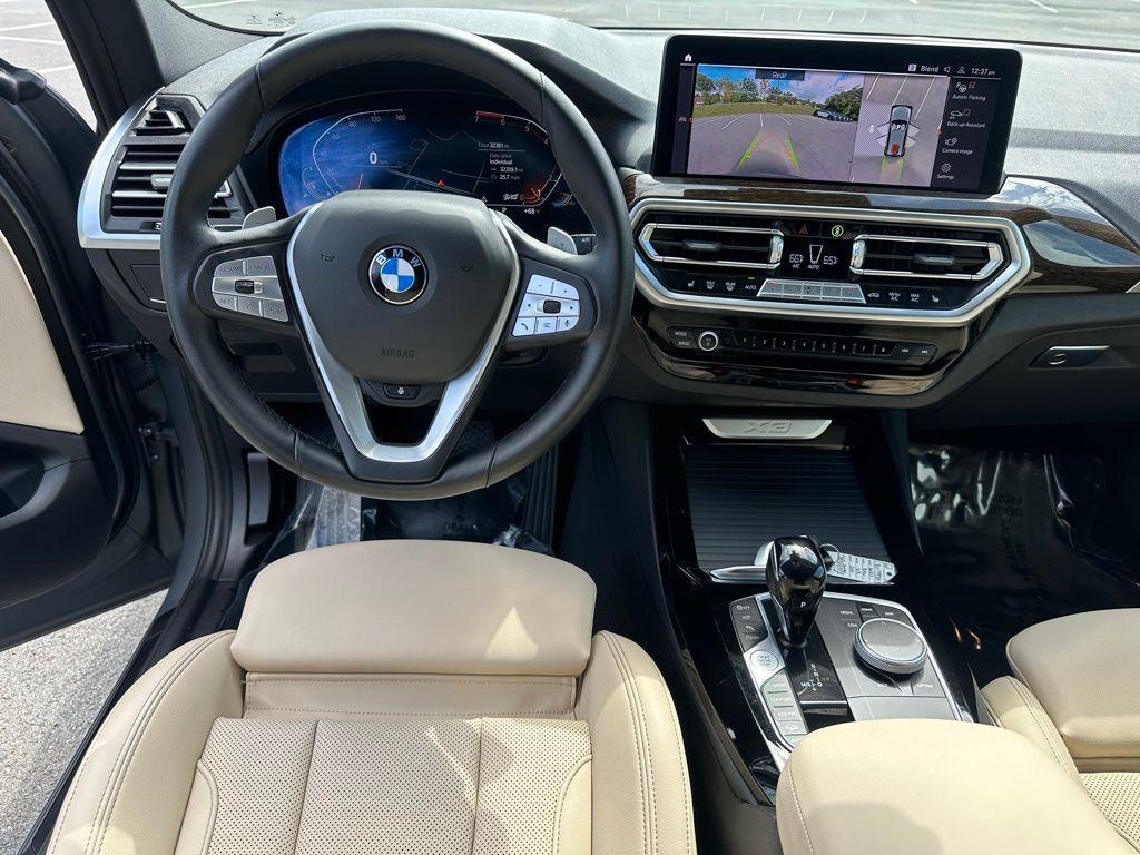 used 2023 BMW X3 car, priced at $38,254