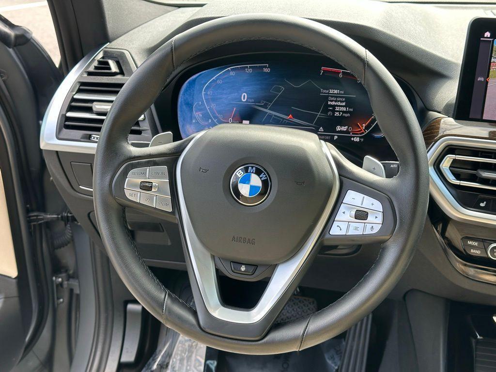 used 2023 BMW X3 car, priced at $38,254
